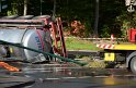 VU Tanklastzug umgestuerzt Huerth Industriestr P379